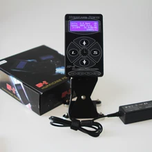 Источник питания для татуажа, высокое качество, профессиональный ураган hp-2 Powe, цифровой двойной светодиодный дисплей, источник питания для татуажа, машины