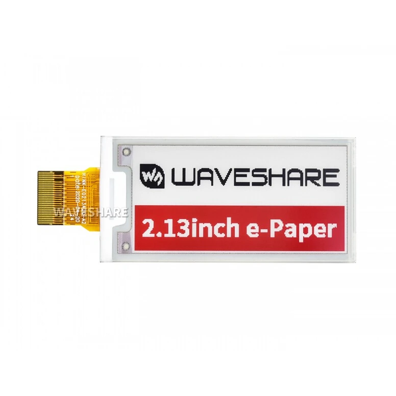 Waveshare 212x104 3 5 дюймовая E Ink сырая дисплейная панель без печатной платы красный