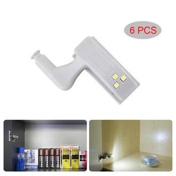 

LED Under Cabinet Light Sensor Wardrobe Light Universal Led Armario With Battery For Kitchen Cupboard Closet Night Lamp