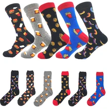 Забавные носки милые забавные Wo мужские s мужские цветные хлопковые с принтом повседневные harajuku дизайнерские женские носки calcetines mujer