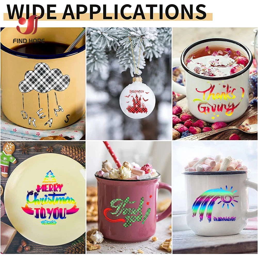 12in x 10in 6Pcs Bundle Check Rainbow Adhesive Vinyl Craft Sheets Cut Film DIY Letter Patterns For Cards Gifts Cup Xmas Decor