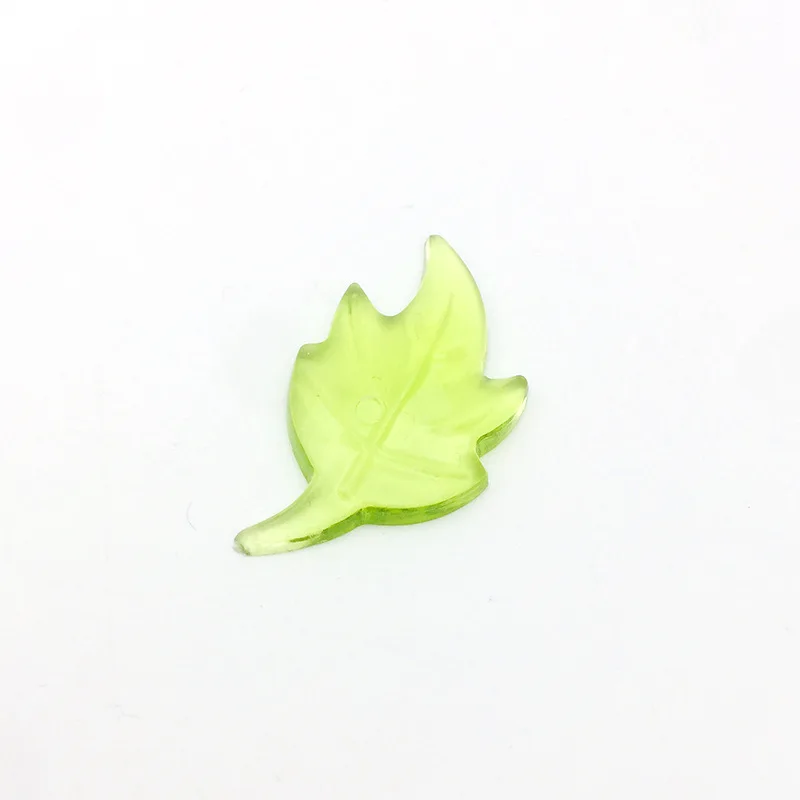 300 Pieces Thanksgiving Leaves Table Scatter Mini Acrylic Leaves Acrylic Maple Leaves Vase Filler for Thanksgiving Christmas Par