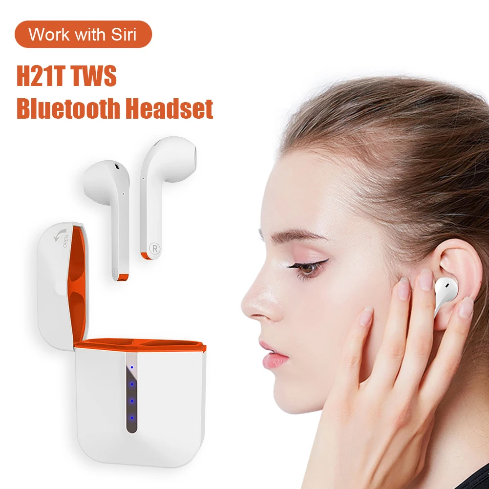 Touch TWS Bluetooth Earphones Durable Practical Multi functional Classic Texture Music Sports Calling Sweat Proof Headphone