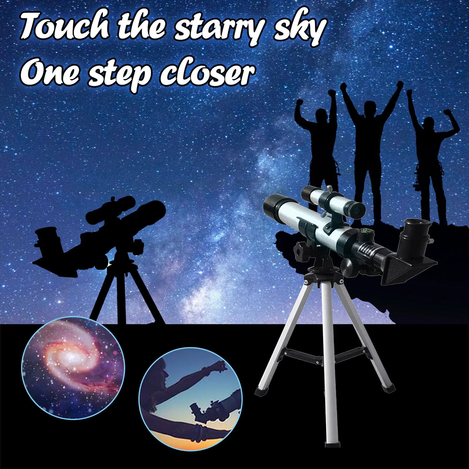 HD professional astronomical telescope with a finder mirror night vision deep space star view moon Powerful Monocular 2021 | Инструменты