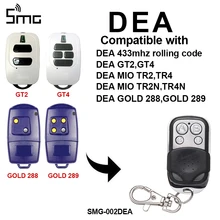DEA GT2 GT4 ворота contol гаражные двери дистанционное управление Замена DEA удаленный гаражный прокатный код 433,92 МГц