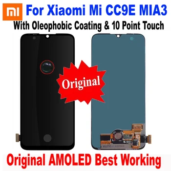 

100% Original Best AMOLED For Xiaomi Mi CC9E MIA3 LCD Display Touch Panel Screen Digitizer Assembly Glass Sensor Phone Pantalla