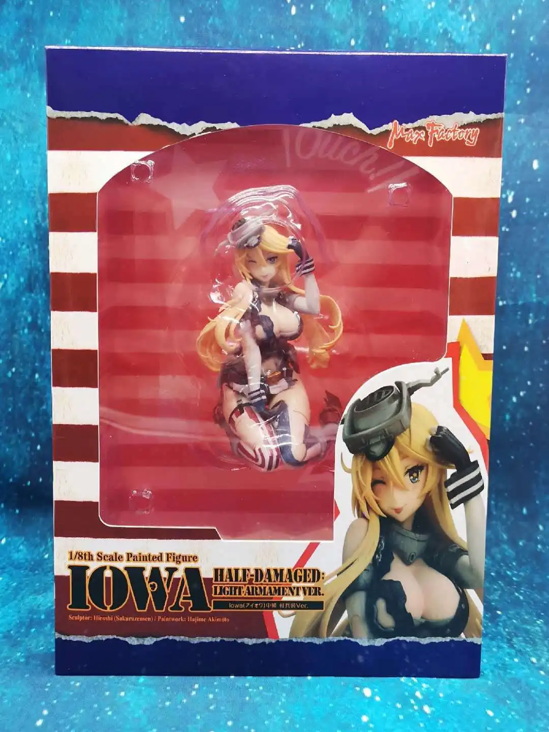 

Fleet Mother Ship Iowa Light Soldiers Boxed Garage Kit Model
