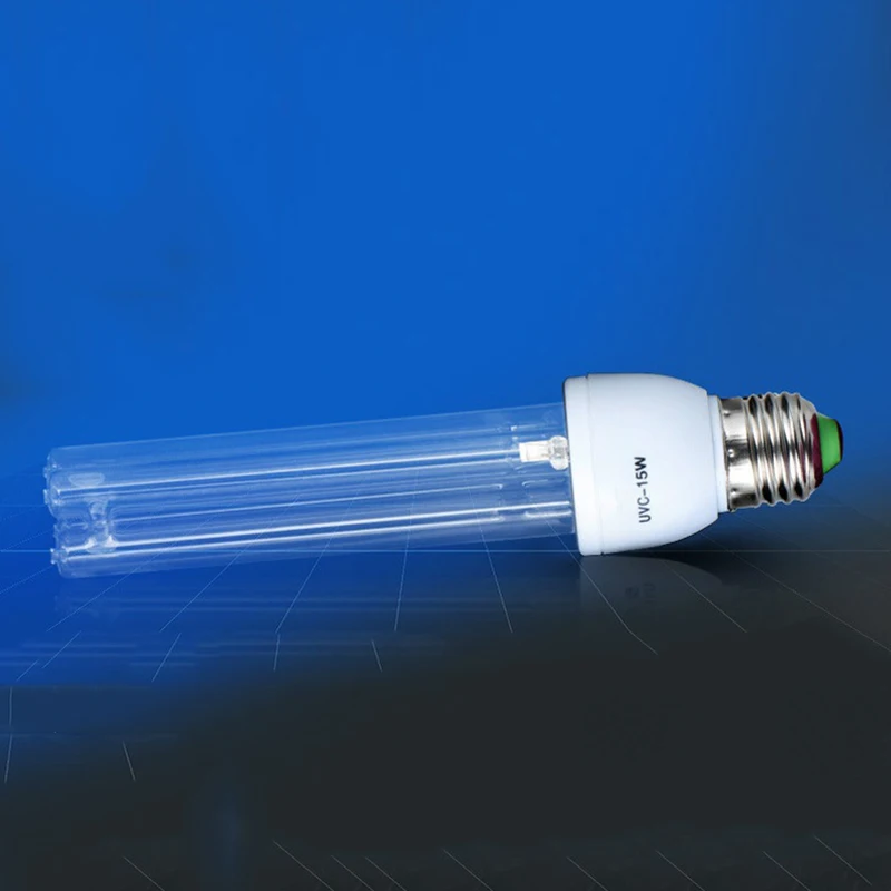 220V UVC озоновый Ультрафиолетовый бактерицидный стерилизационный кварцевый светильник лампа DurableE27