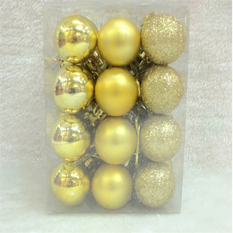 24pcs-Christmas-Tree-Decor-Ball-Bauble-Xmas-Party-Hanging-Ball-Ornament-decorations-for-Home-Christmas-decorations(2)