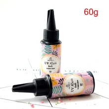 Resina uv limpar tipo macio ultravioleta solidificar artesanato de resina para diy jóias molde nin668