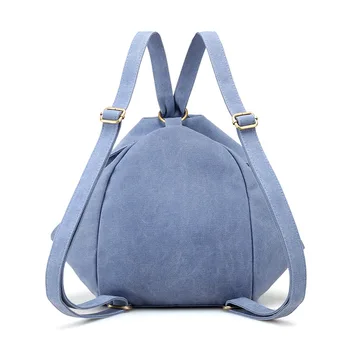 

2020 New Women's Bag Shoulder Bag Large-capacity College Wind Student Backpack Simple Solid Color Trend Hundred Canvas Bag