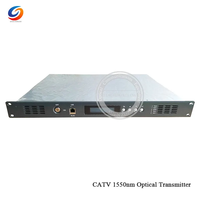 Лидер продаж оптический передатчик с 2 мВт до 10 CATV 1550 нм прямой светильник