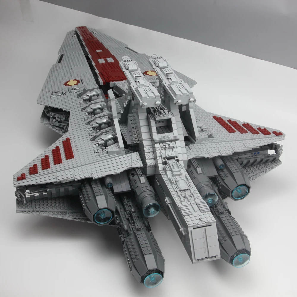 05077 UCS Venator Звездный Разрушитель совместимый LeSet Звездный план Moc Набор строительных блоков кирпичи развивающие игрушки подарки на день рождения