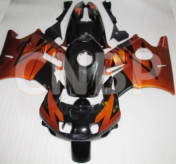 

for Honda Cbr600 1991 - 1994 Fairing CBR600 F2 1992 Orange Black Fairings CBR600F2 1991 Fairings