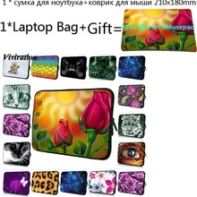 Офисный резиновый игровой коврик для мыши 210x180 мм с рукавом, мягкая сумка для ноутбука 13,3 14 13 12 15 17 10 13,3 11,6 7 планшет, неопреновый чехол, сумки