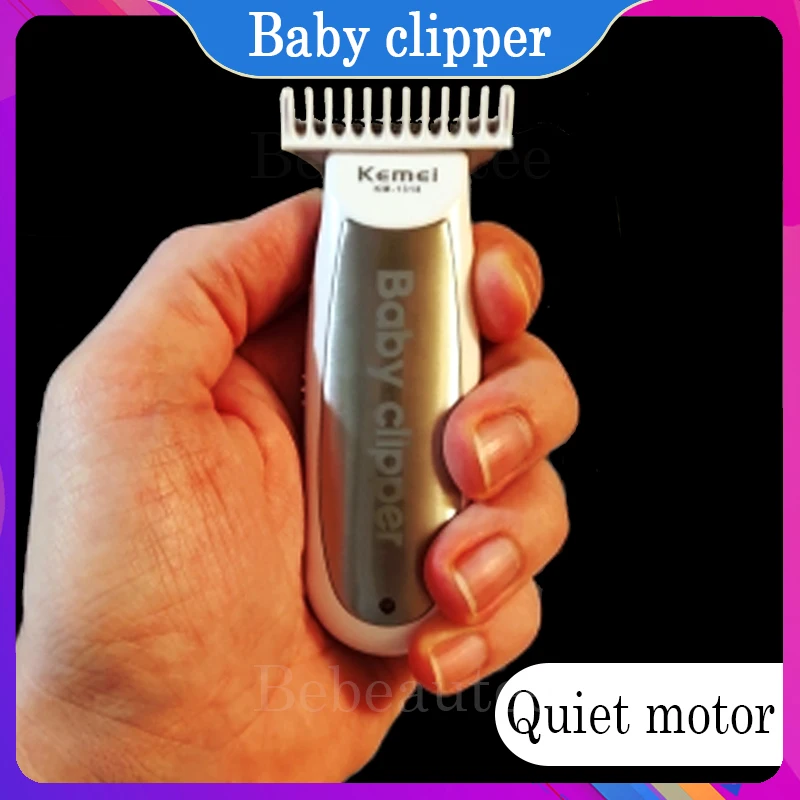 Quiet Baby Hair Clipper Keimei Mini USB Trimer Child Haircuts Kamei