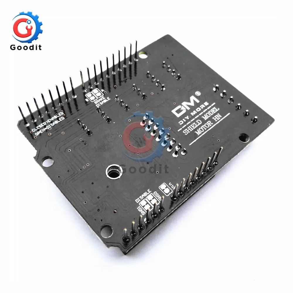 Dual Channel DC Motor Driver Shield Expansion Board L298NH Module Driving Module Replace L298P L298 For Arduino R3 MEGA2560 dc motor driver
