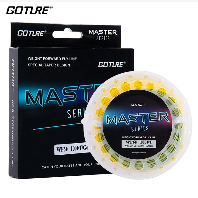 Maxcatch Fly Fishing Line WF2/3/4/5/6/7/8F Weight Forward Floating 4  Colours 