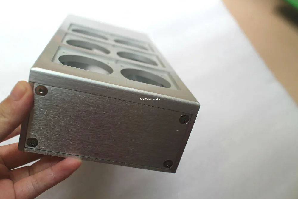 Стандарт ЕС разъем силовой слесарь алюминиевый корпус DIY установка шасси для аудио Европейский разъем