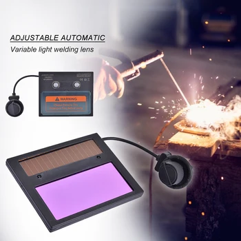 

Welding Helmet Lens Filter Solar Auto Darkening Welding Mask Filter Lens Shade Helmet Mask Repair Replace Lens