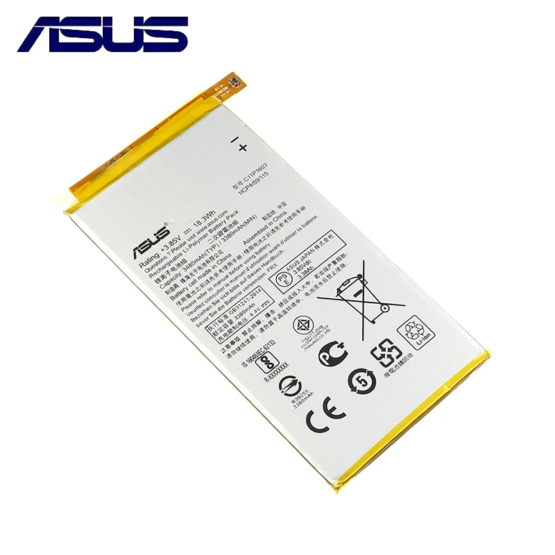 Аккумулятор ASUS C11P1603 для ASUS zenfone 3 deluxe 5," ZB690KL Z01FD ZS550KL 3480 мАч