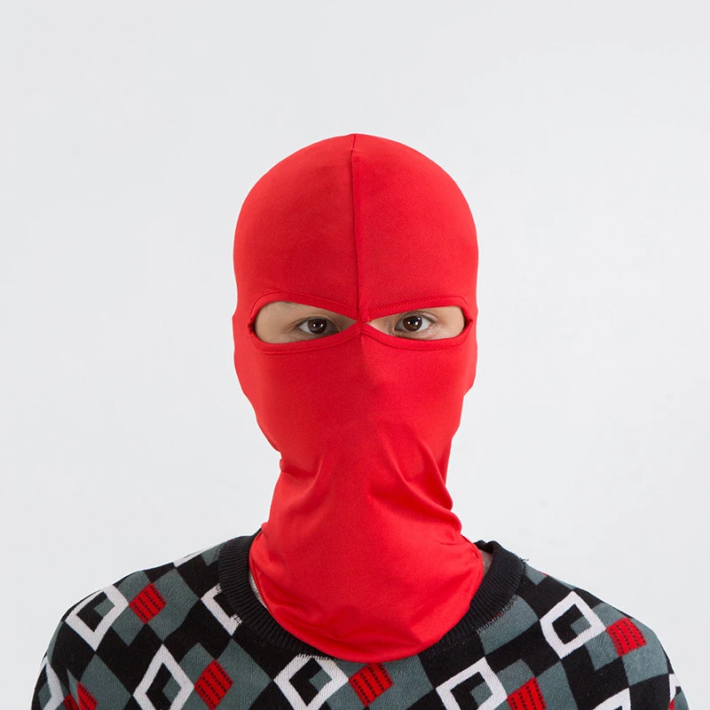 Мотоциклетная маска для лица Флисовая Балаклава Зимняя Маска для защиты Bachelor тактическая маска Bivakmuts Лыжная маска байкера маска - Цвет: Красный