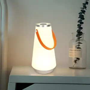Creative Lovely Portable Wireless LED Home Night Light Table Lamp USB Rechargeable Touch Switch Outdoor Camping Emergency Light