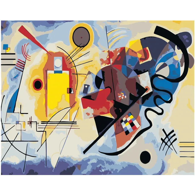 Imagination graffiti.40x50cm, картина по номерам, DIY, настенное искусство, украшение гостиной, пейзаж, фигура, животное, цветок, мультфильм