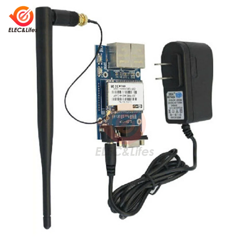 5 в HLK-RM04 RM04 Uart последовательный порт для LAN Ethernet Wi-Fi беспроводной модуль WAN AP RS232