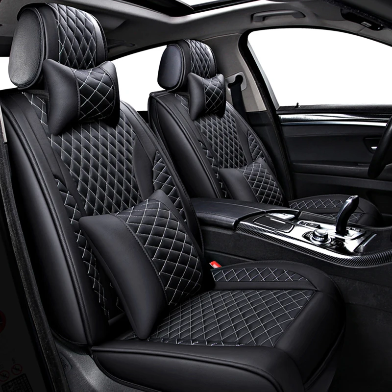 Best Price Leather car seat covers for VW volkswagen beetle caddy cc fusca gol golf 4 5gti golf 6 r golf 7 gti mk7 golf gti