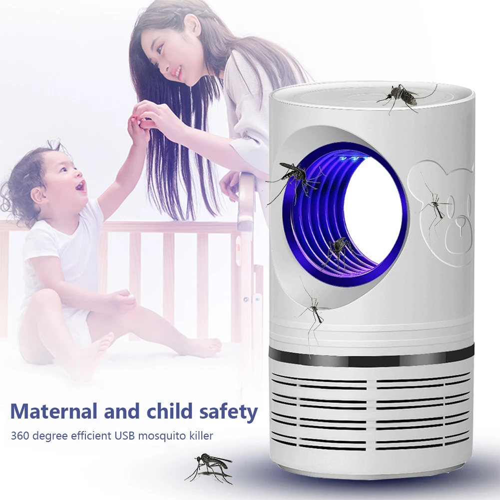 

2020 New USB Rechargeable Electric Fly Bug Zapper Powered Mata Anti Mosquito Killer Pest Control Insect Killer Led Lamp Outdoor