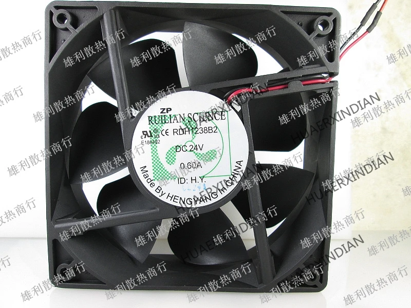 

Original NEW 12038 12CM 24V 0.60A RDH1238B2 Motor protection cooling Fan high quality