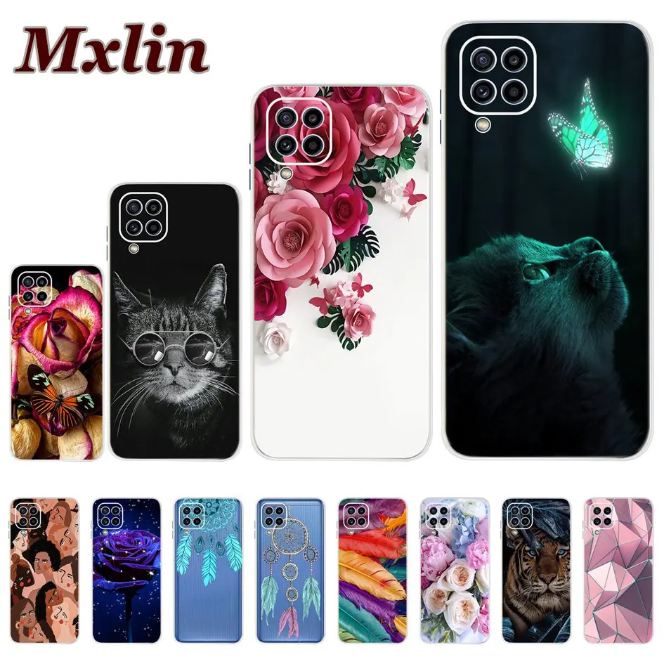 Per Samsung M32 Custodia M325 Sm-M325F Custodia Protettiva In Silicone Di Lusso Per Samsung Galaxy M32 M12 M42 5G Coque M 32 M 12 Paraurti Morbido