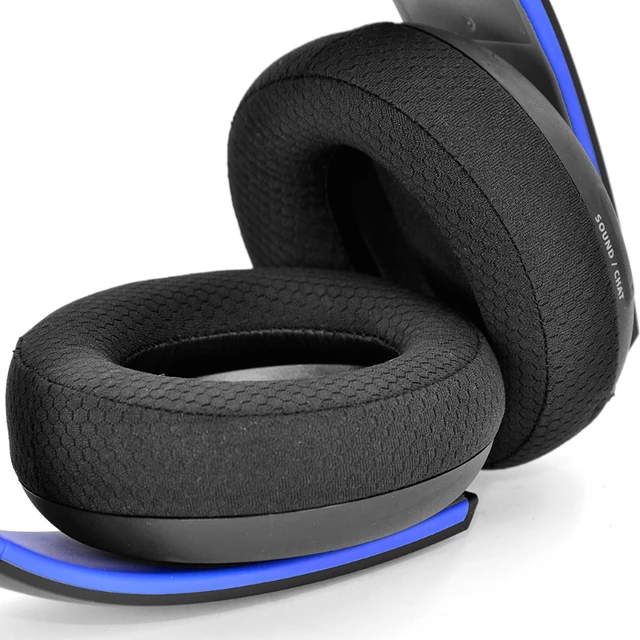Ear Pad Cushion Earmuff Earpads for sony Gold Wireless PS3 PS4 7.1Headphone