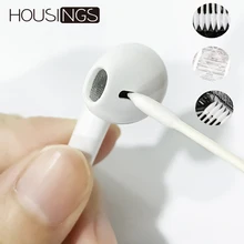 Для Apple Airpods аксессуары инструмент для чистки хлопковая палка для Airpods чехол наушники беспроводные 25 шт Двухсторонние для Iphone Xr 7