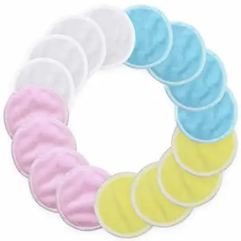 

16Pcs/set Reusable Cotton Makeup Remover Pads With Bag Washable Eyeshow Nail Art Remover Pad Face Cleaning Cotton Pads