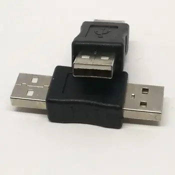 

2PCS USB Male to USB Male M/M Gender Charger Adapter Coupler Converter Connector L41F