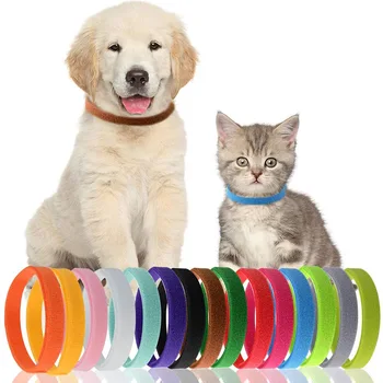15pcs Newborn Pet Identification Collars Puppy Cat Id Collar Dog Leash Necklace Id Identification Strap 1