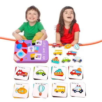 

Delicate Wooden Puzzle High-quality Durable Delicate Creative Children Early Education Cognition Cartoon Matching Card Toys