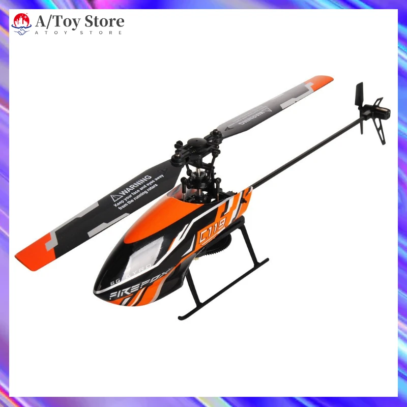 Вертолет C119 RC 4CH 6 axis Gyro Flybarless с жидкокристаллическим пультом дистанционного