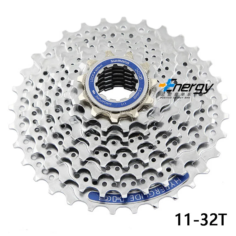 Shimano CS-HG50-8 MTB горный велосипед/дорожный велосипед 8 Скорость коробокой колеса 8 Скорость маховик 11-28/32 T кассета Запчасти для велосипедов