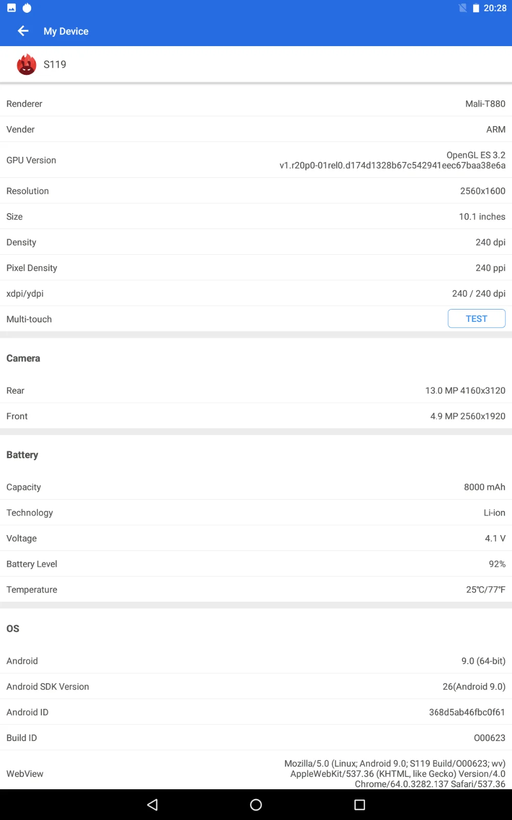 CARBAYTA планшетный ПК 10,1 дюймов 4G сеть Android 8,0 8 ГБ ОЗУ 128 Гб ПЗУ MT6797 X20 10 Дека ядро 1920*1200 8000 мАч gps двойной Wifi