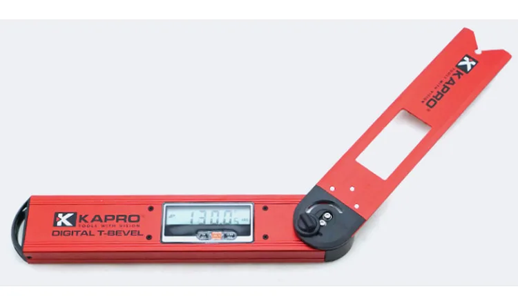 KAPRO Digital Meter Angle Inclinometer With Bubble Spirit Level Electronic Level Goniometer Wood Working Angle Measuring Tools (10)