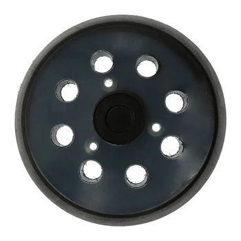 

5 inch Diameter 8 Hole Back-up Sanding Pad for Makita hook Loop Sander Backing Pad for Electric Grinder Power Tools Accessories