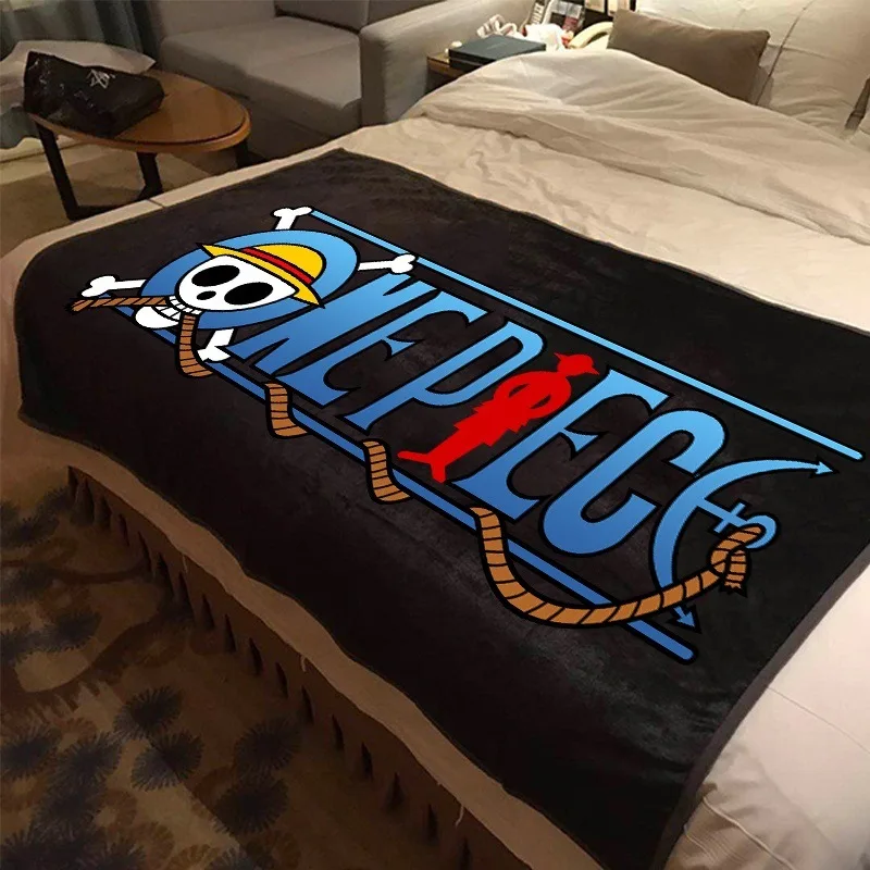 Style 1 One piece Luffy одеяло пледы аниме мягкий теплый путешествия для сна диван спальня крышка дома путешествия - Цвет: Style 1
