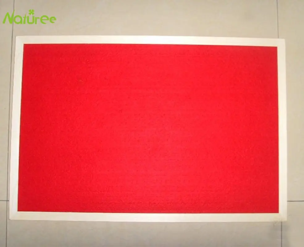 45cm*1m Red Color Self Adhesive Velvet Flocking Liner Jewelry Contact Paper DIY Sticky Fabric
