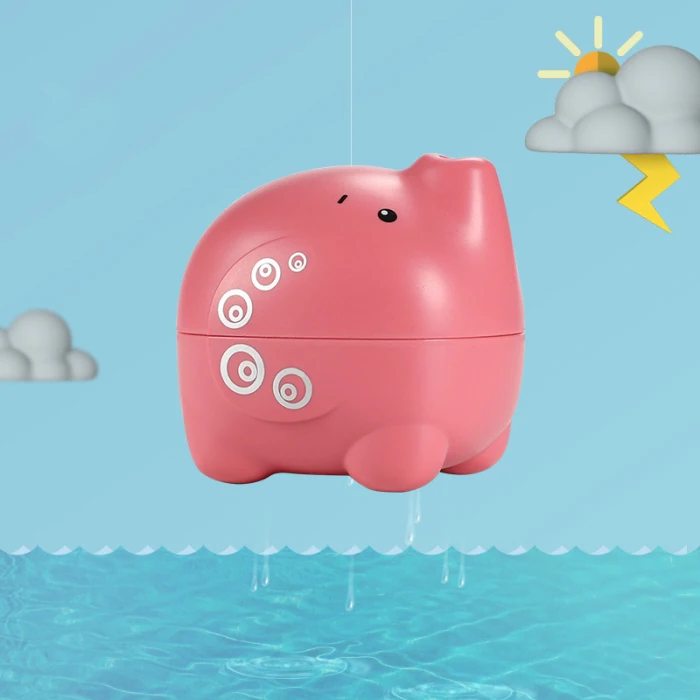 Детская игрушка для ванны, мультяшное животное, разбрызгиватель, водопоглощающий, как дождь, вода, игрушка 998