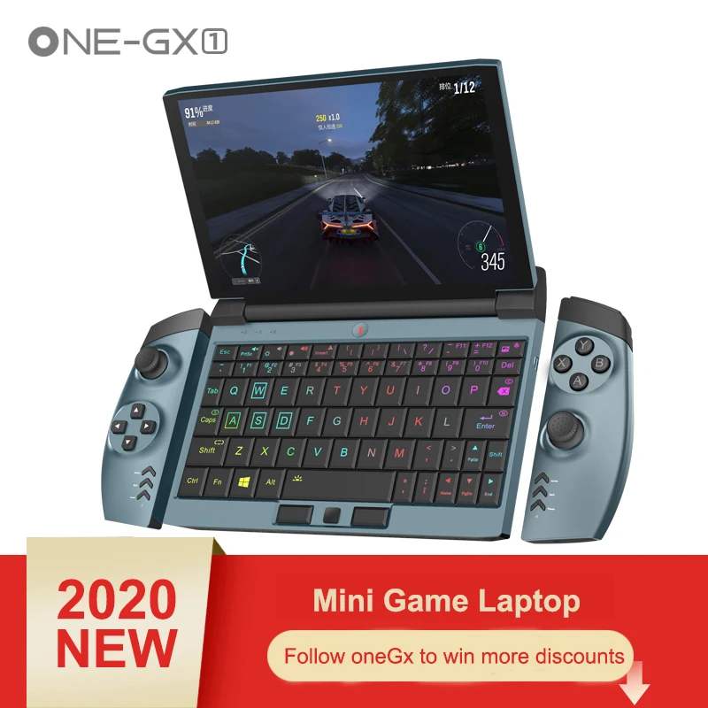 OneGx игровой ноутбук мини ПК 7 ''Win10 i5 10210Y 8 ГБ/16 ГБ ОЗУ 256 ГБ/512 SSD SIM 4G 5G WiFi сетевой