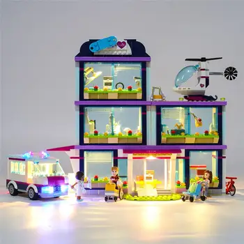 

USB Powered LED Lighting Kit for Friends Heartlake Hospital 41318 (Only LED Light, No Block Kit)