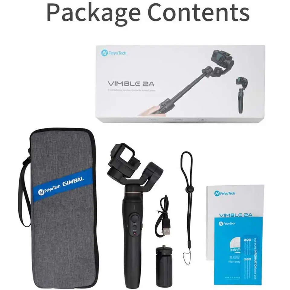 自撮り棒 GoPro - feiyutech vimble2a Amazon | FeiyuTech Vimble 2A 3軸 伸縮式 自撮り棒 ジンバル